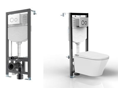 Smart Toilet with Concealed Cistern