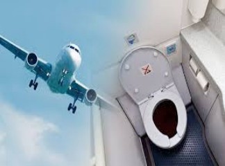 Come funziona la toilette dell'aereo?