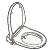 Integrato Bidet Sedile