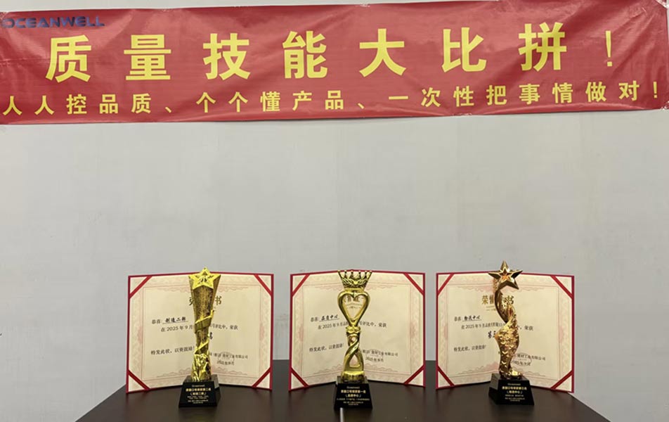 Concorso del mese della qualità Oceanwell 2025: costruire insieme una solida base per la qualità aziendale